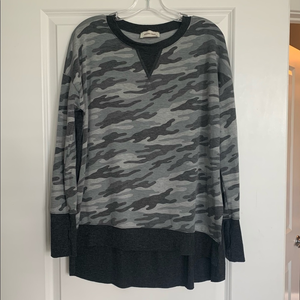 Happy Days Camo tunic top - Picture 2 of 9
